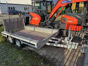 Hulco low bed trailer Terrax-2 3000